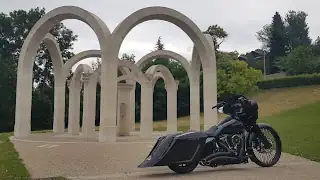 Kluster's motorcycle, Thonon-les-Bains