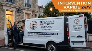 Dépannage électricité Bernard, Nanterre
