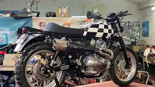 Royal Enfield Paris Ouest - Tendance Roadster Atelier - Importateur Jawa, Courbevoie